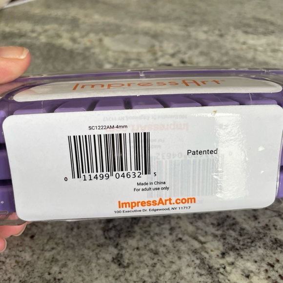 imPRESS art Lollipop Purple uppercase - Picture 5 of 10